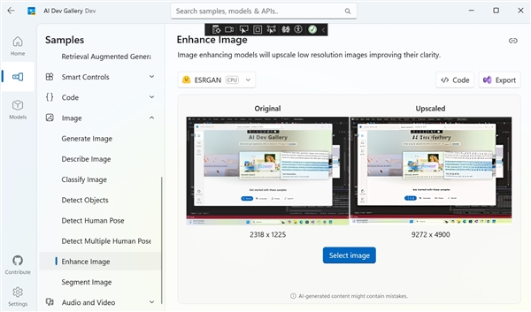 Windows本地AI开发神器！微软推出并开源AI Dev Gallery(图2)