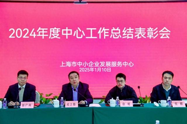 市中小企业发展服务中心召开年度工作总结表彰会(图1)
