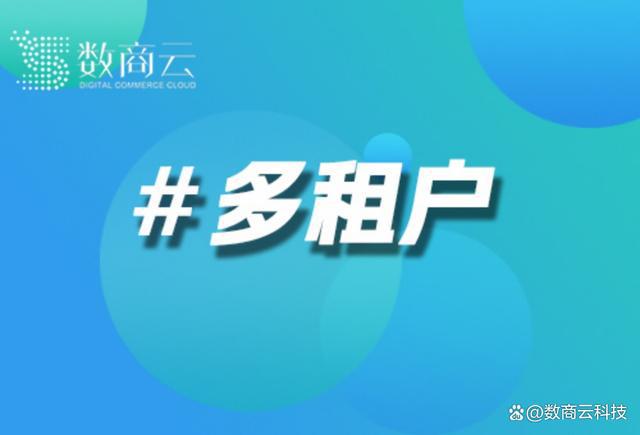 多租户和代理商的协同设计：构建灵活可扩展的云服务平台｜数商云(图1)